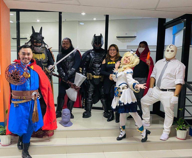 Halloween? Nope! It’s our Superhero-themed Team Theme Day!