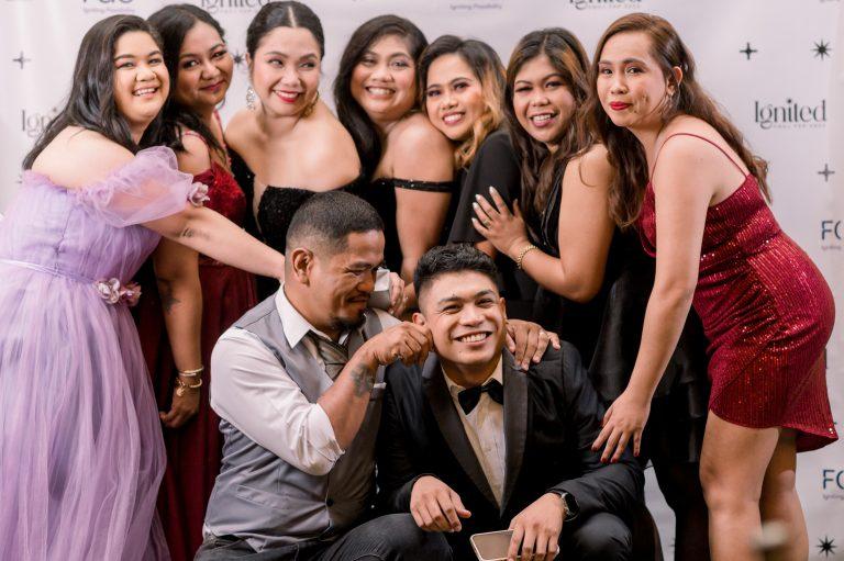 Some of our Bacolod pros at our 2022 black-tie Year-Ender Party